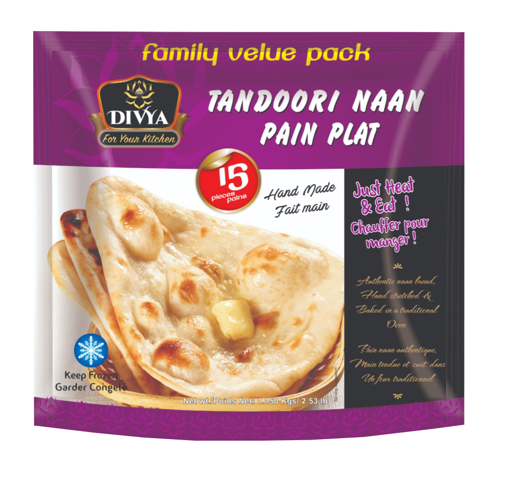 Divya Tandoori Naan Family Pack